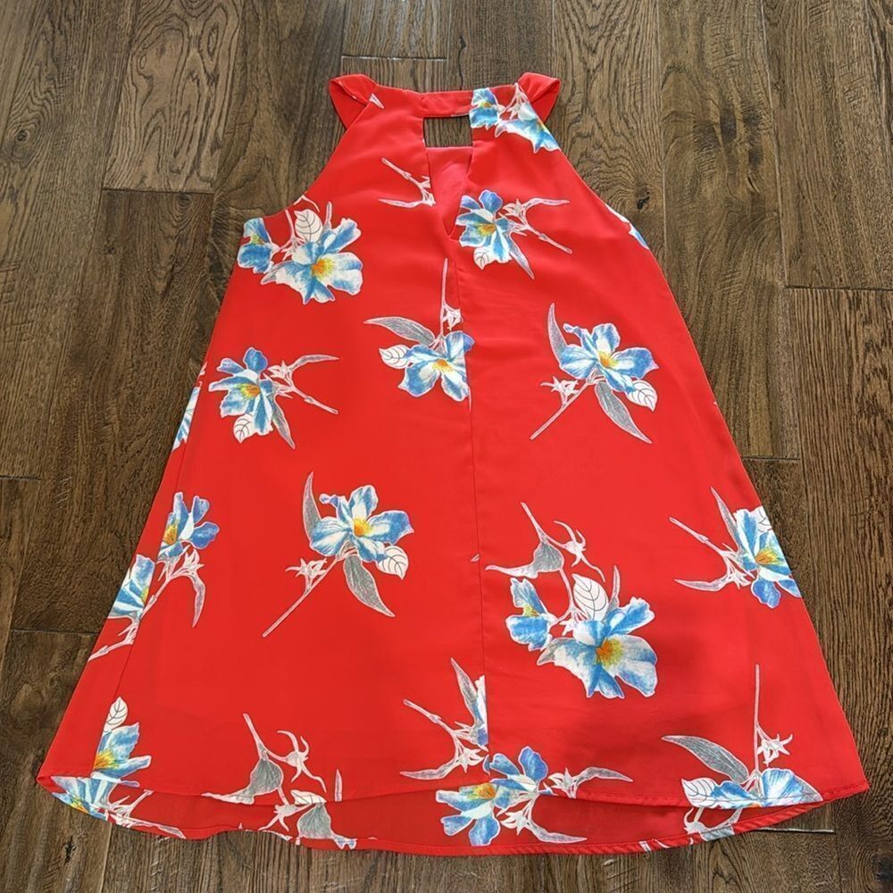 Floral boutique dress. Sz S - Picture 2 of 3